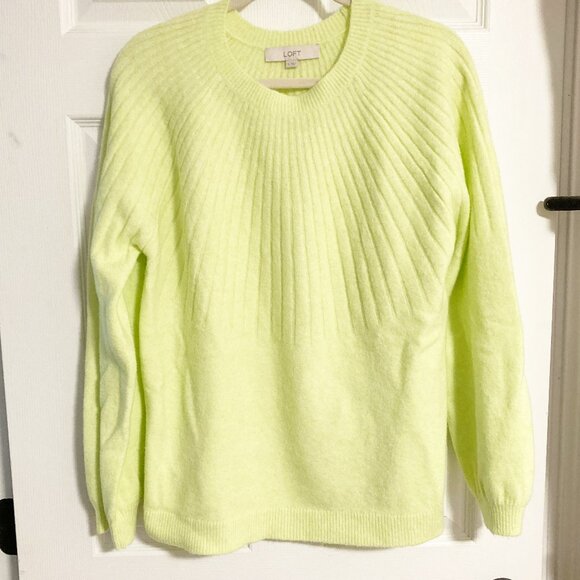 Loft Modern Ribbed Sweater NWOT Size XL - Picture 3 of 8